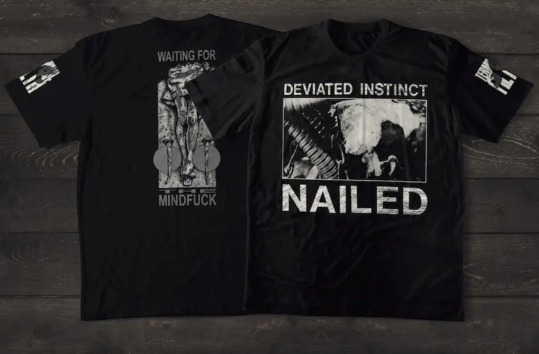 Nailed shirt design by Deviated Instinct