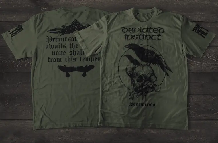 Stormcrow shirt design by Deviated Instinct