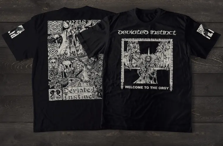 Welcome to the Orgy shirt design by Deviated Instinct